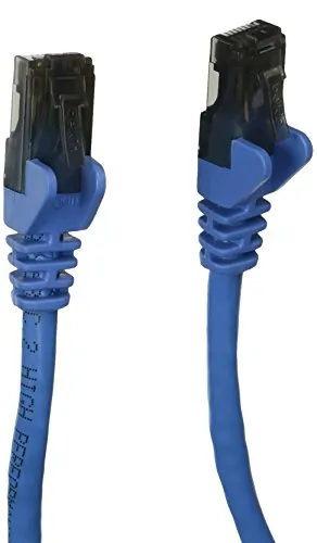 Belkin A3L980B07-BLU-S — PATCH CABLE - RJ-45 (M) - RJ-45 (M) - 7 FT - UTP - ( CAT 6 ) - BLUE, 4 TWISTED P