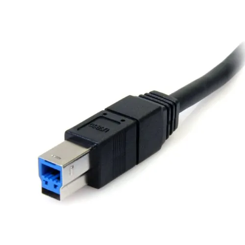 STARTECH USB3SAB6BK — USB CABLE - USB TYPE-A LEFT CONNECTOR - MALE LEFT GENDER - USB 3.2 TYPE-B RIGHT