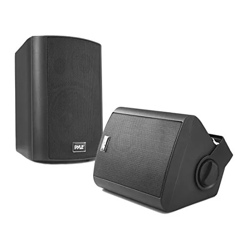 PYLE PDWR52BTBK — Pyle Home(R) PDWR52BTBK 5.25 Indoor/Outdoor Wall-Mount Bluetooth(R) Speaker System (Black)