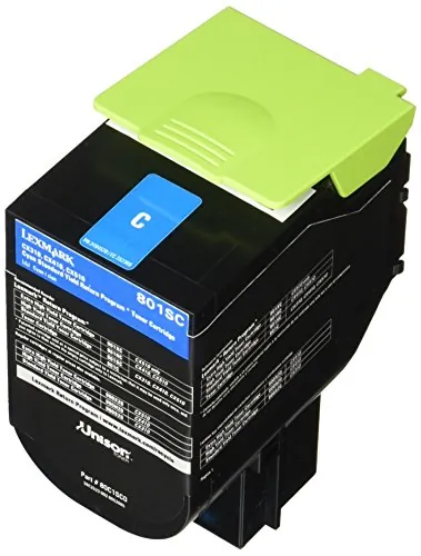 Lexmark 80C1SC0 — TONER CARTRIDGE - CYAN - 2000 PAGES - LEXMARK CX410DE,CX410DE GOV S70 HV,CX410DE