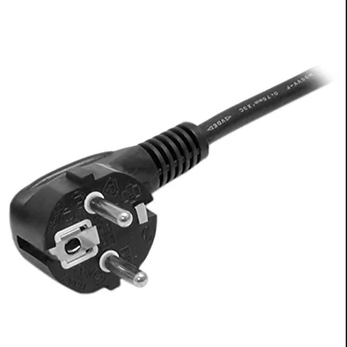 STARTECH PXT101EUR — 2M (6.5FT) 18AWG (0.75MM2) FLEXIBLE COMPUTER POWER CABLE W/ EU SCHUKO PLUG AND I