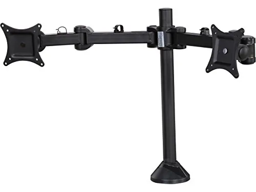 Siig CE-MT0Q11-S1 — VESA COMPATIBLE ARTICULATING DUAL MONITOR DESK MOUNT - 17IN TO 32IN - MAX LOAD 1