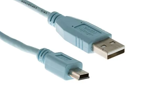 Cisco CAB-CONSOLE-USB= — CONSOLE CABLE 6FT WITH USB TYPE A AND MINI-B