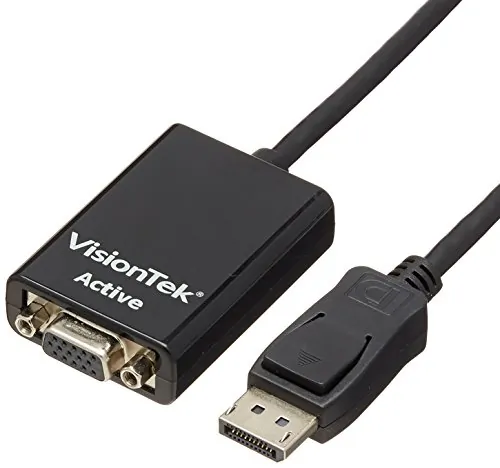 Visiontek 900342 — DISPLAYPORT TO VGA ACTIVE ADAPTER (M/F)