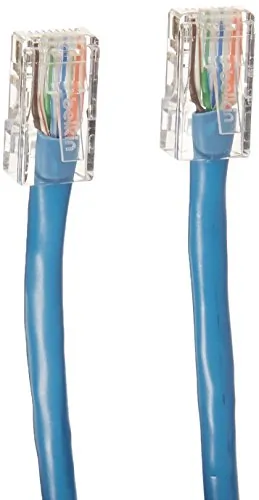 Belkin A3L791-12-BLU — BELKIN PATCH CABLE - UNSHIELDED TWISTED PAIR (UTP) - MALE LEFT GENDER - MALE RIG