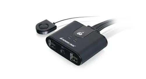 IOGear GUS404 — 4X4 USB PERIPHERAL SHARING SWITCH