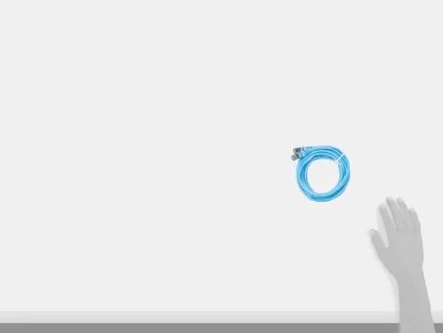 Belkin A3L980-100-BLUS — PATCH CABLE - UNSHIELDED TWISTED PAIR (UTP) - MALE LEFT GENDER - MALE RIGHT GEND