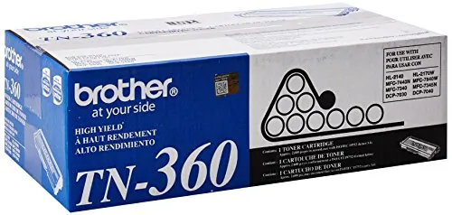 Brother TN360 — Brother TN360 Toner Cartridge - Laser - 2600 Pages - Black - 1 Each