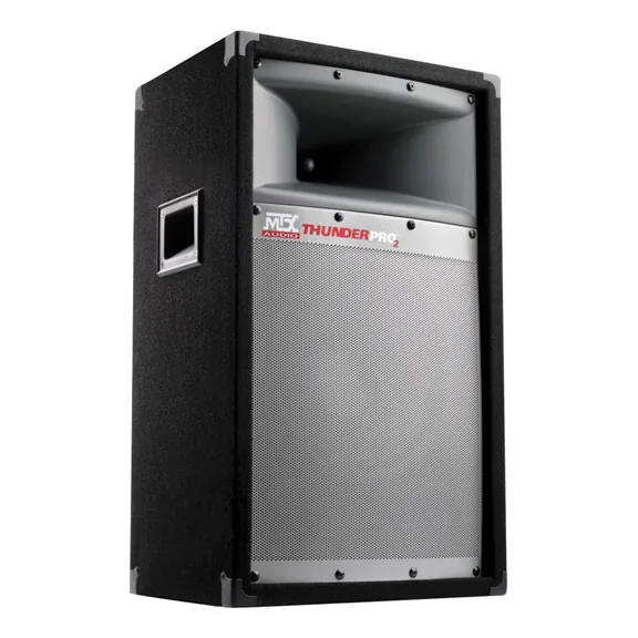 MTX Home TP1100 — MTX ThunderPro 2 10" 2-Way Professional DJ Tower Speaker