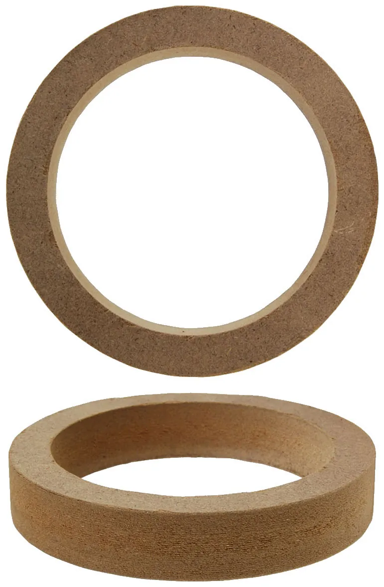 Nippon Labs RING35R — Nippon 3.5" MDF Speaker Rings for Enhanced Sound (Pair)