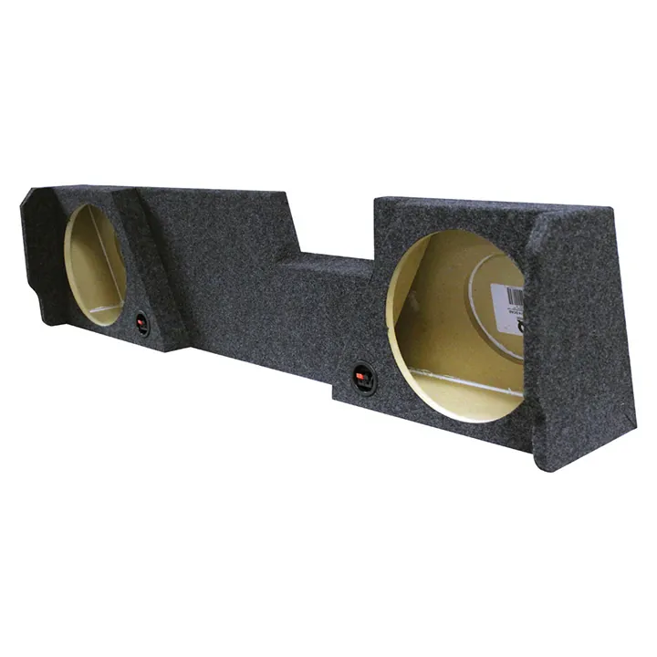 Qpower BQGMC102014DCAB — QPower GMC/Chevy Double Cab Dual 10" Empty Woofer Box