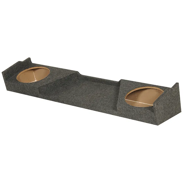 Qpower BQGMC122007HT — QPower Dual 12-Inch Woofer Box for GMC XCab 2007-2013