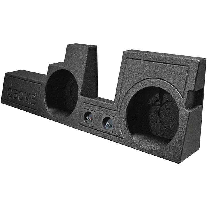 Qpower QBFORD09F350212 — Qpower Qbomb Dual 12" Subwoofer Box for Ford Super Duty