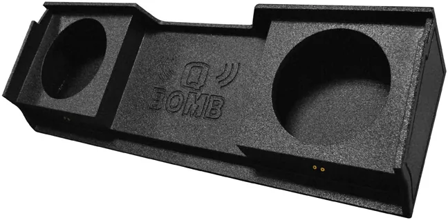Qpower QBGMC12DF — Qpower Bomb GMC Dual 12 Box Under seat downfire