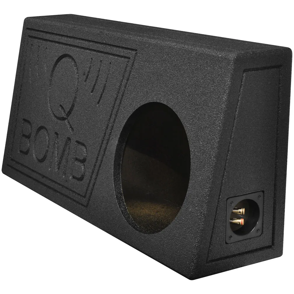 Qpower QBTRUCK110V - Qpower 10" Truck Ported Subwoofer Box with Spray Liner