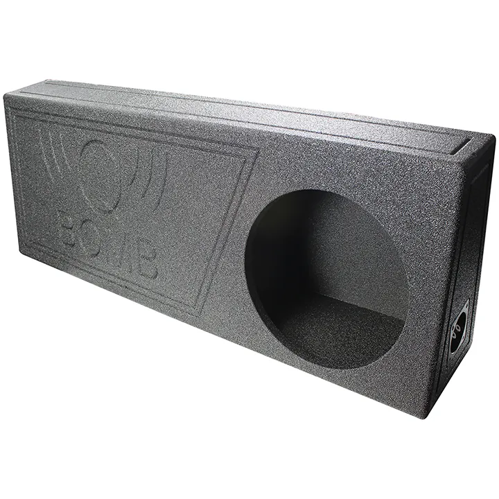 Qpower QBTRUCK112V - Qpower Ported Single 12" Woofer Box with Bedliner Coating
