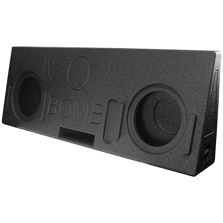 Qpower QBTUNDRA14210 - Qpower Qbomb Dual 10" Subwoofer Box for Tundra 2014-2023