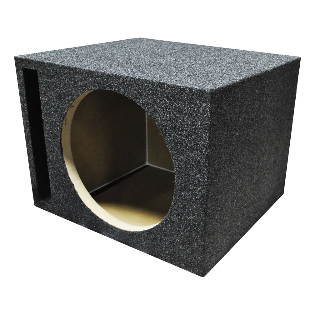 Qpower QHD115V - Qpower 15-Inch Vented MDF Subwoofer Box for Enhanced Sound