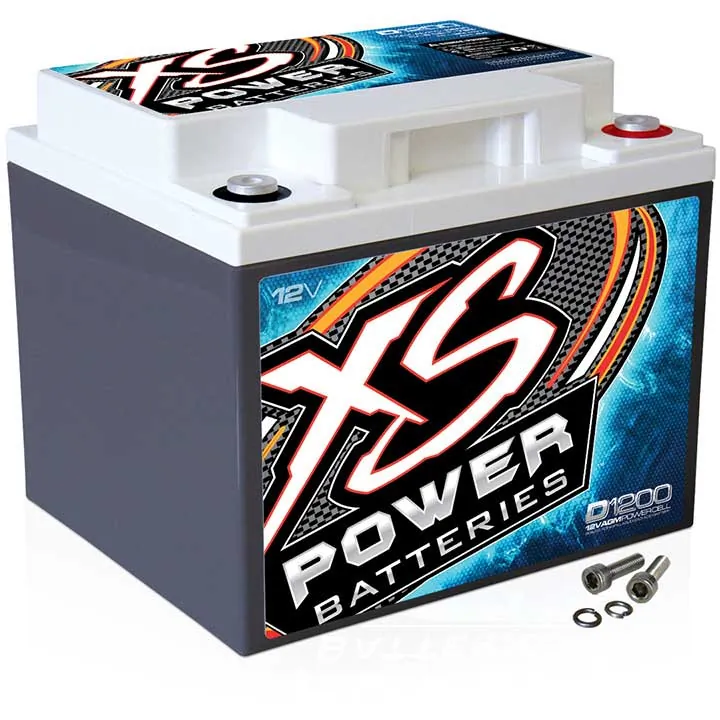 XS Power D1200 — XS POWER 12V AGM Battery 44AH
