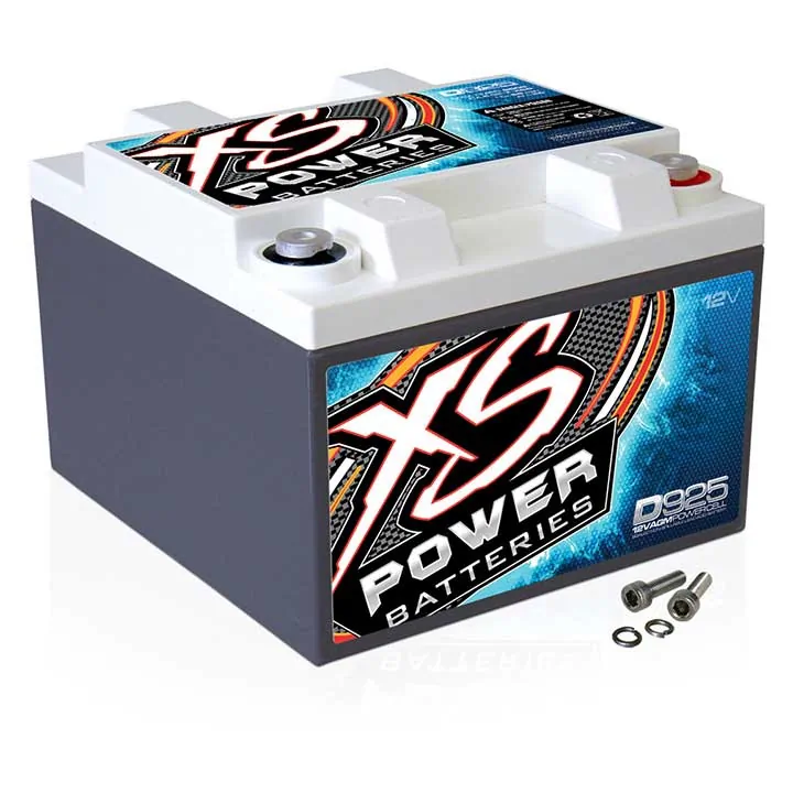 XS Power D925 — XS POWER 1000/2000W 12V AGM BATTERY 2000A MAX AMPS