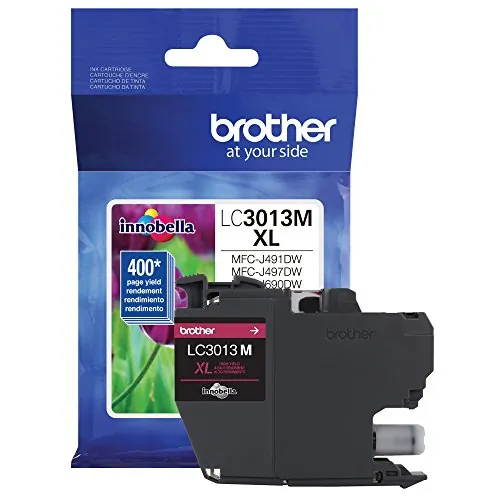 Brother LC3013M — INK CARTRIDGE - MAGENTA - UP TO 400 PAGES - BROTHER GENUINE LC3013M IS FOR USE W