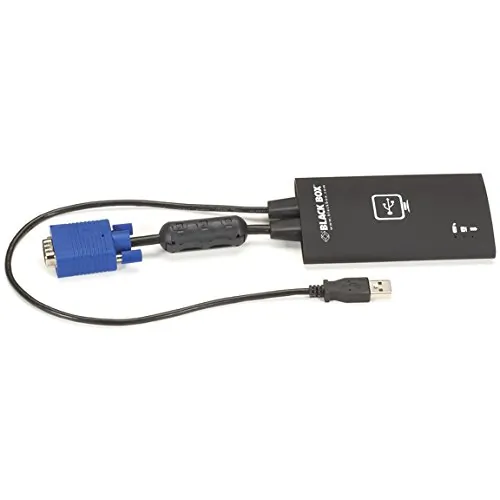BLACK BOX CORPORATION KVT100A — USB Console Crash Cart Adapter for Laptops