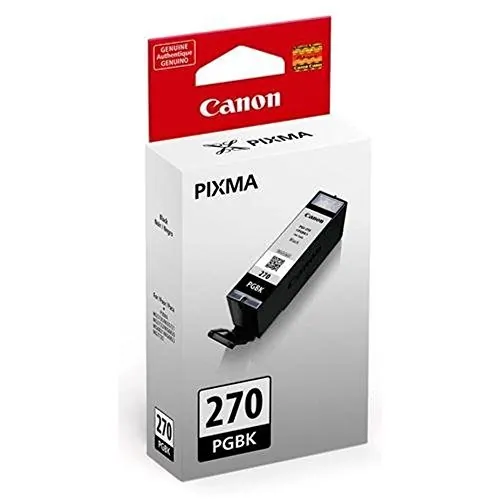 CANON 0373C001 — PGI-270 PIGMENT BLACK INK TANK - PIGMENT BLACK INDIVIDUAL INK TANK -