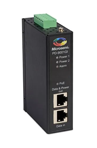 Microsemi PD-9001GI/DC — 30W Industrial PoE Midspan IEEE 802.3at Compliant Device