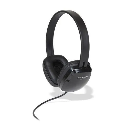 Cyber Acoustics ACM-6004 — K-12 Stereo Headphones with Comfort Fit Design