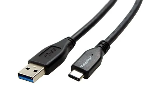 Visiontek 900826 — USB-C TO USB-A CABLE 1 METER (M/M)