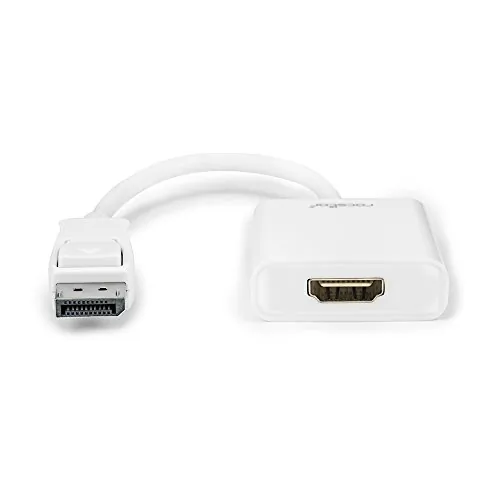 ROCSTOR Y10A101-W1 — DISPLAYPORT TO HDMI ADAPTER - 1 X DISPLAYPORT MALE DIGITAL AUDIO/VIDEO - 1080P U