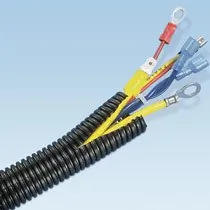 Panduit CLT100F-C20 — CORR LOOM TUBING SLIT 25.4MM X 30.5M BLK