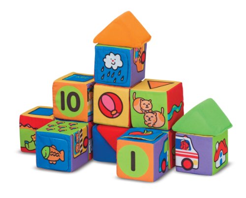 MELISSA & DOUG 9167 - MATCH & BUILD BLOCKS BABY PLAY
