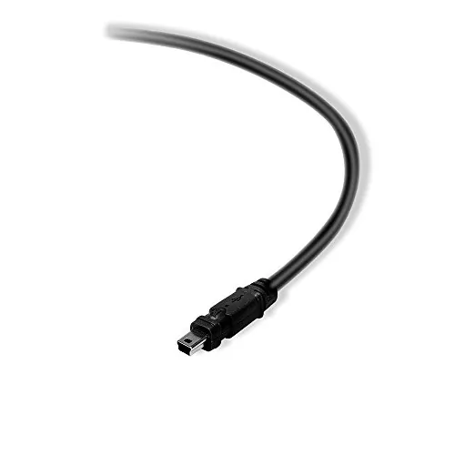 Belkin F3U155BT1.8M — CABLE,USB,USBA/USBMINI5PB,1.8M,POWER/DATA,PRO