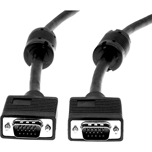 ROCSTOR Y10C138-B1 — PREMIUM HIGH-RESOLUTION SVGA - VGA MONITOR CABLE - HD-15 (M) TO HD15 (MALE) - 6F