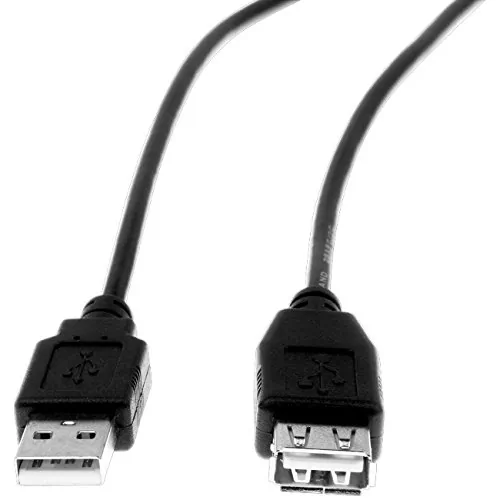 ROCSTOR Y10C118-B1 — PREMIUM 10 FT (3M) USB 2.0 EXTENSION CABLE A MALE TO A FEMALE - M/F - USB - 10FT