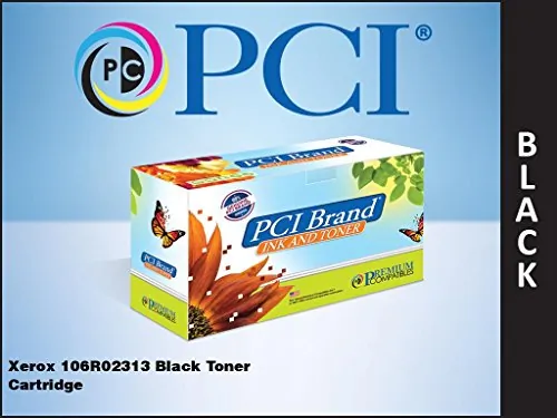 PCI 106R02313-PCI — PCI BRAND COMPATIBLE XEROX 106R02313 BLACK TONER CARTRIDGE 11000 PAGE YIELD FOR