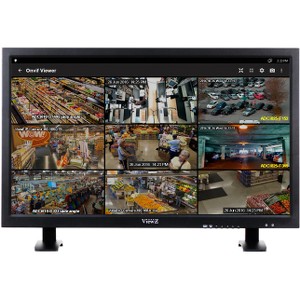 ViewZ VZ-32iPM - IP enabled 32in. HD LED black monitor for viewing live 1080p