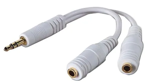 Belkin F8V234 — AUDIO ADAPTER - 3.5MM MINI STEREO LEFT CONNECTOR - MALE LEFT GENDER - 3.5MM STER