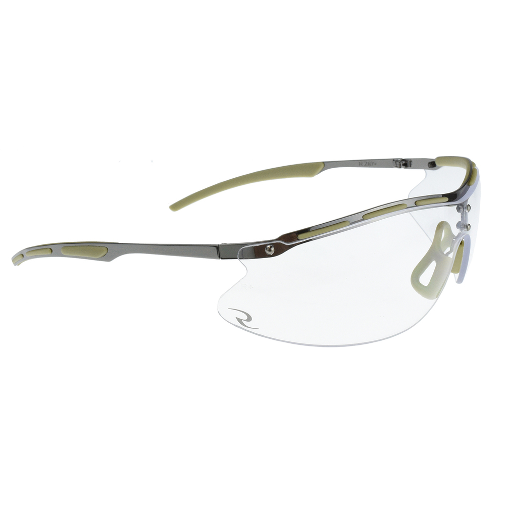 Radians CSB101-1BX - Radians CSB101 Shooting Glasses - Metal and Clear