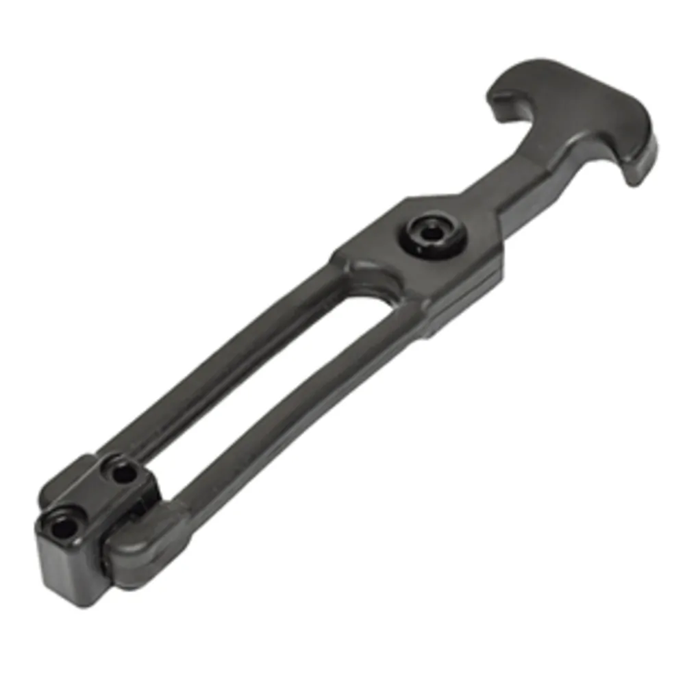 Southco F7-73 — Southco T-Handle Latch w/Keeper - Pull Draw Front Mount Black Flexible Rubber