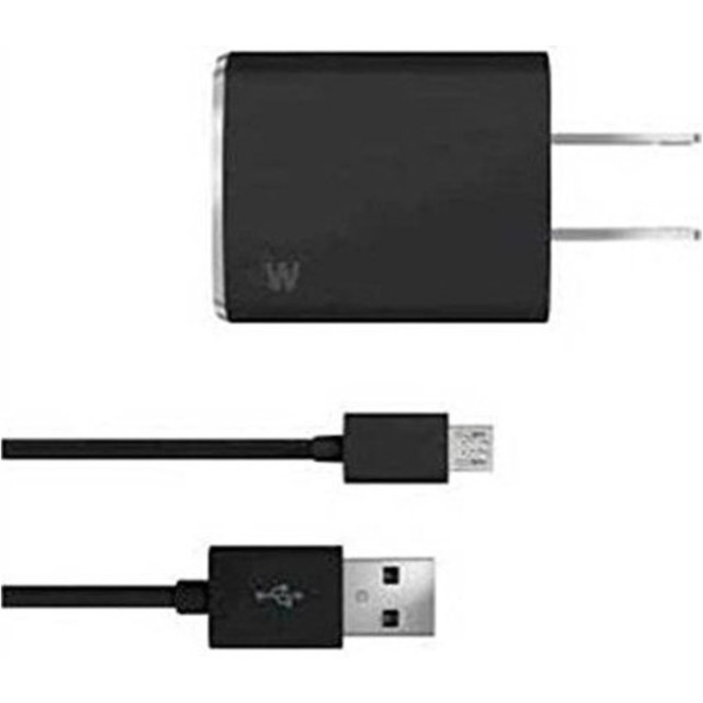 Just Wireless 705954044376 - Just Wireless 705954044376 Cell Phone Wall Charger with 6 Fe