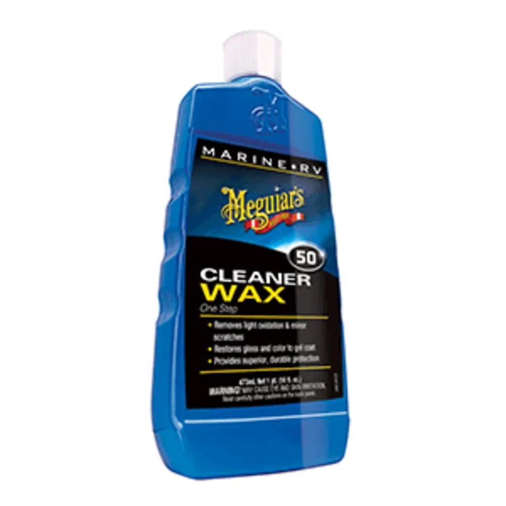 Meguiars M5016CASE — Meguiar's Boat/RV Cleaner Wax - 16 oz - *Case of 6*