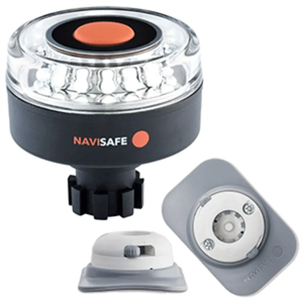 Navisafe 042KIT4 - Navisafe Navilight 360 2NM wNavibolt Base & RIB Mount - Whit
