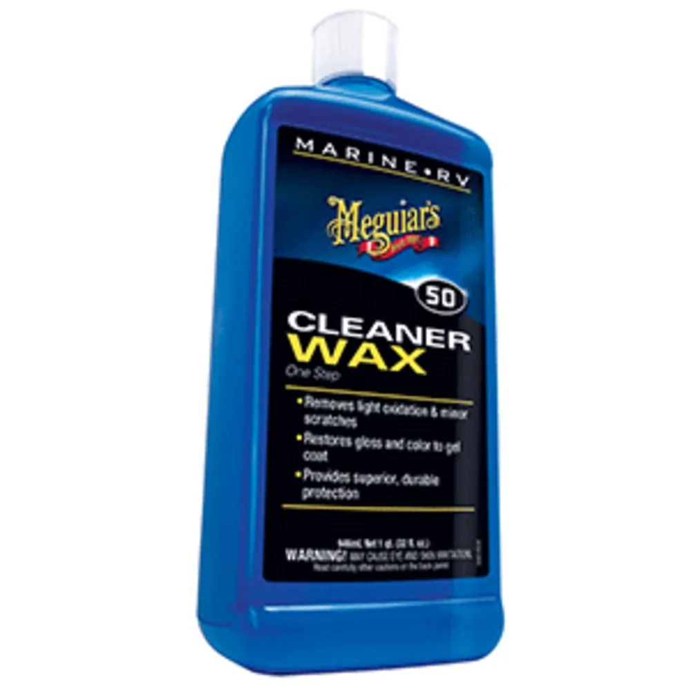 Meguiars M5032CASE — Meguiar's Boat/RV Cleaner Wax - 32 oz - *Case of 6*