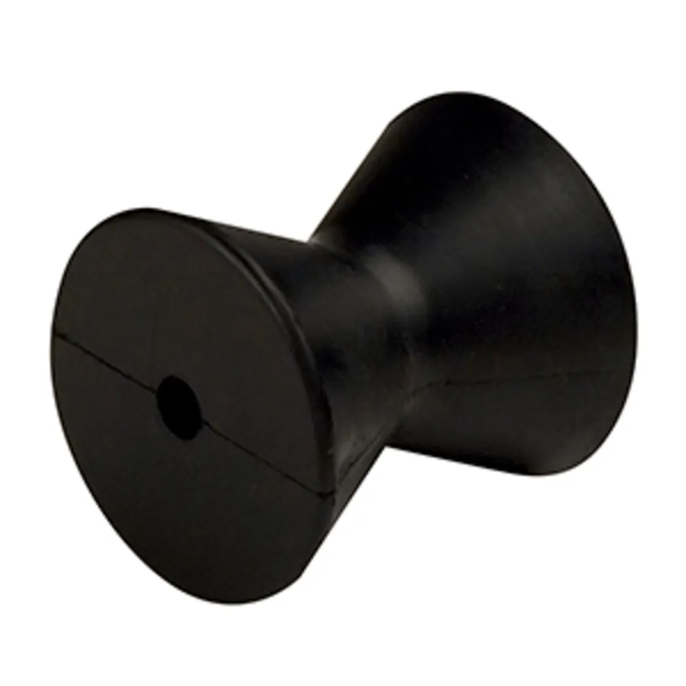 C.E. Smith 29541 — C.E. Smith Bow Roller - Black - 4" Diameter - 3-3/4"W - 1/2" ID
