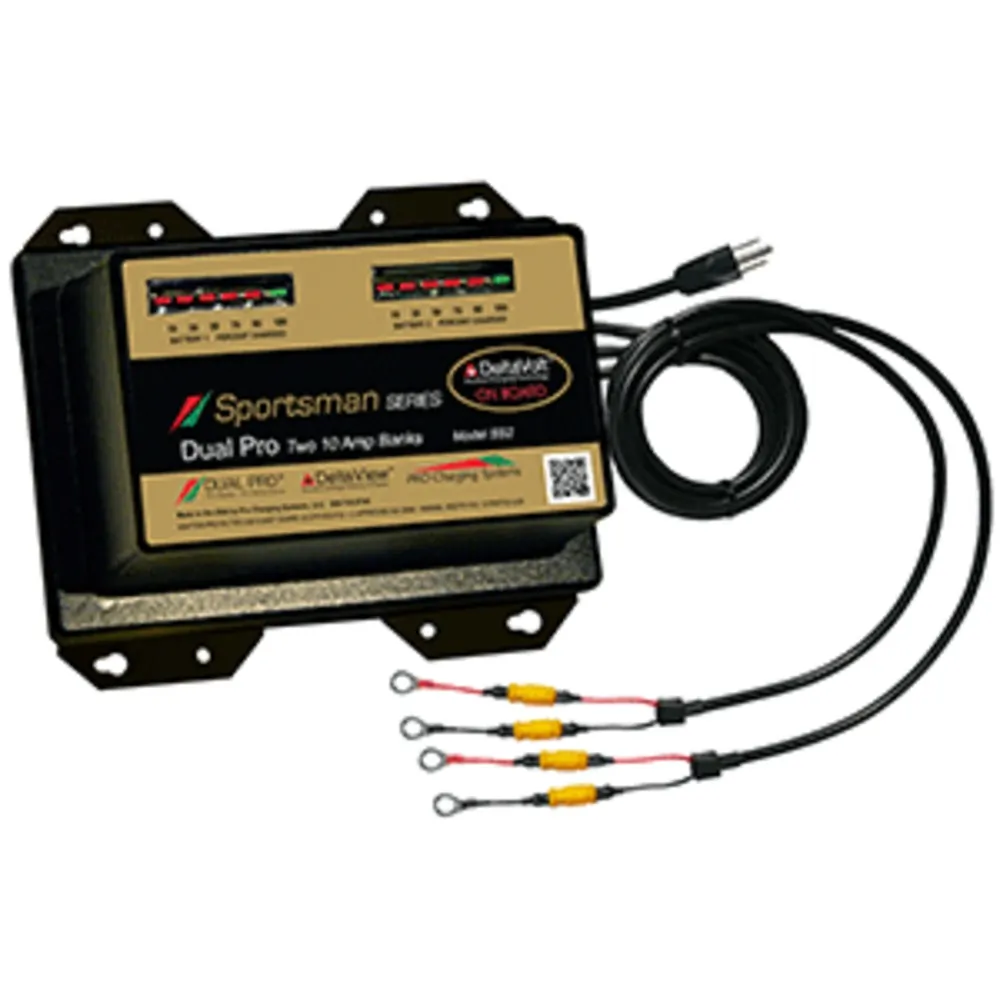 Dual Pro SS2 — Dual Pro Sportsman Series Battery Charger - 20A - 2-10A-Banks - 12V/24V