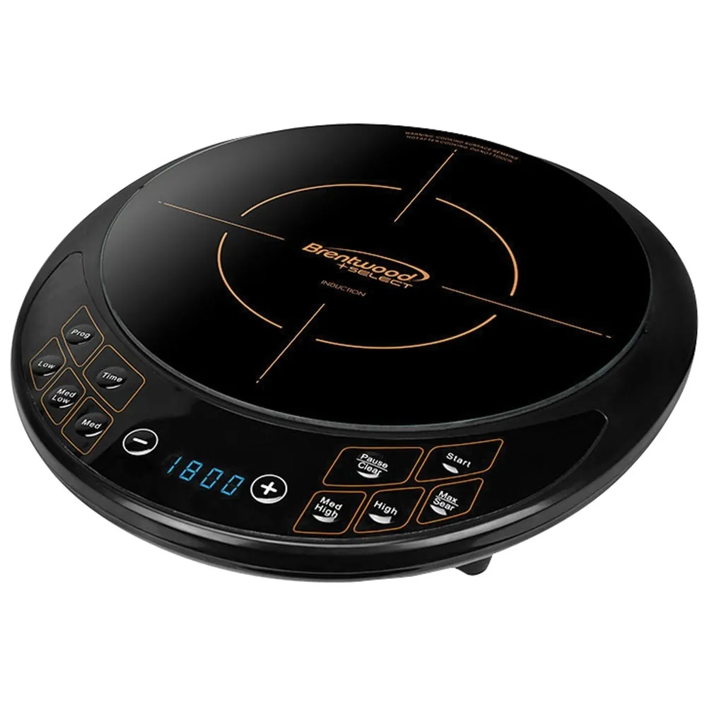 Brentwood TS-391 — Brentwood Single Electric Induction Cooktop in Black