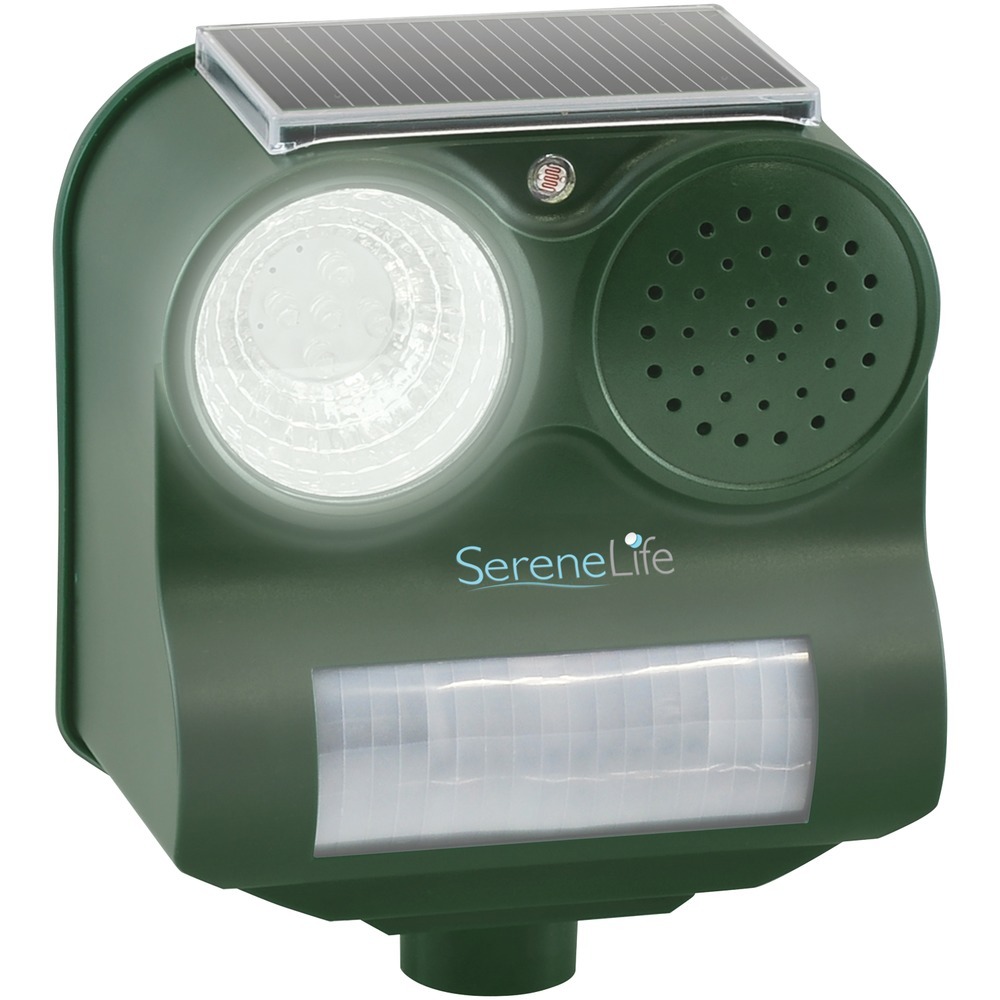 SERENE LIFE RA48658 - Serene Life Solar Power Pest Repeller PYRAZPSLSAR4