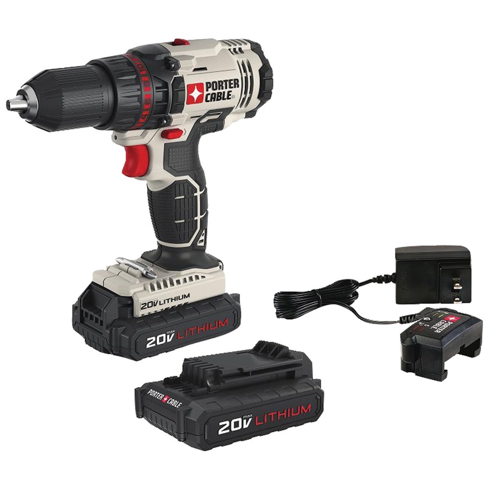 PORTER CABLE RA48791 - Porter-cable 20-volt Max* 1 And 2" Cordless Drill And D